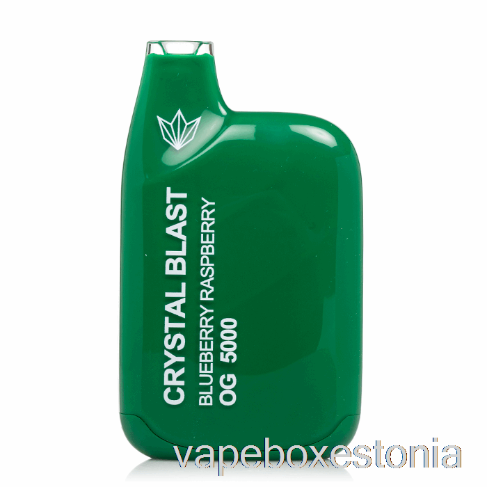 Vape Box Estonia Crystal Blast Og5000 ühekordne Mustikas Vaarikas